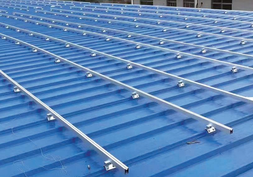 彩鋼瓦屋頂支架（夾具型）